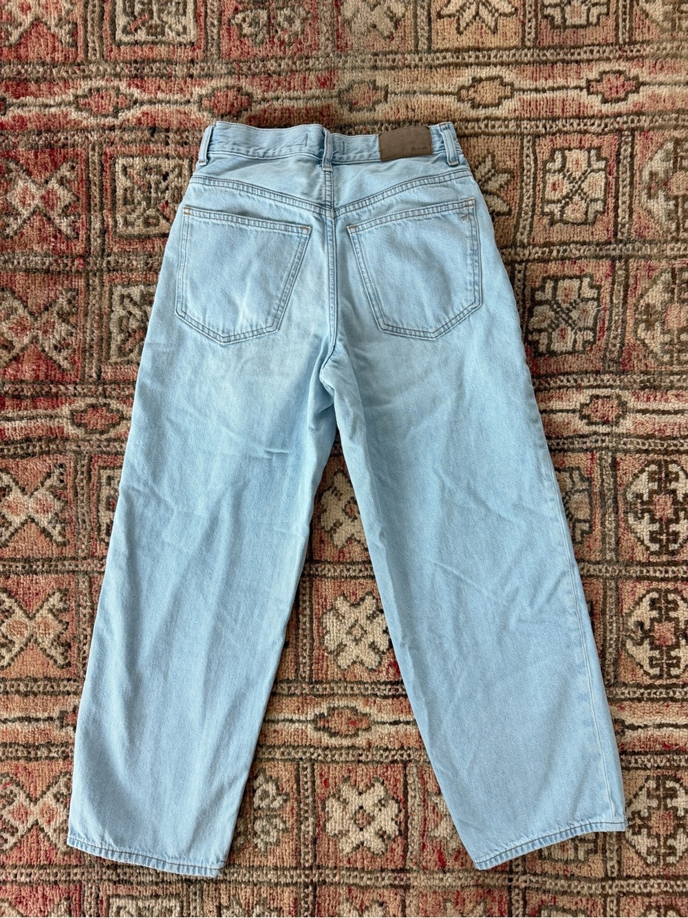 Madewell The Perfect Vintage Wide Leg Crop Jeans | size 24 - Picture 2 of 7